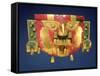 Inca Mask-Peruvian School-Framed Stretched Canvas