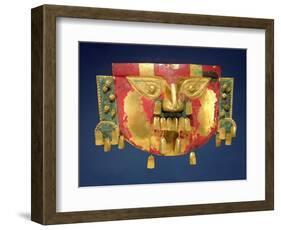 Inca Mask-Peruvian School-Framed Giclee Print