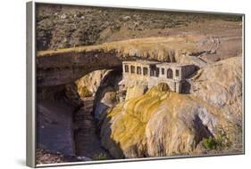 Inca Natural Bridge, Volcanic Sediment, Mendoza District, Argentina-Peter Groenendijk-Framed Photographic Print