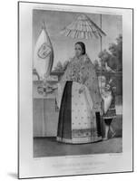 Inca Princess, National Costume, 1852-Jacques Francois Gauderique Llanta-Mounted Giclee Print