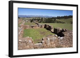 Inca Ruins, Chinchero, Peru, South America-Peter Groenendijk-Framed Photographic Print