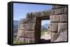 Inca Ruins in the Sacred Valley, Pissac, Peru, South America-Peter Groenendijk-Framed Stretched Canvas