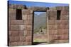 Inca Ruins in the Sacred Valley, Pissac, Peru, South America-Peter Groenendijk-Stretched Canvas