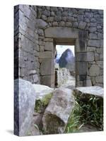 Inca Ruins, Machu Picchu, Unesco World Heritage Site, Peru, South America-Oliviero Olivieri-Stretched Canvas