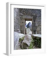 Inca Ruins, Machu Picchu, Unesco World Heritage Site, Peru, South America-Oliviero Olivieri-Framed Photographic Print