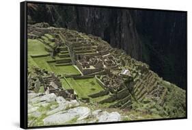 Inca Ruins, Machu Picchu, Unesco World Heritage Site, Peru, South America-Sybil Sassoon-Framed Stretched Canvas