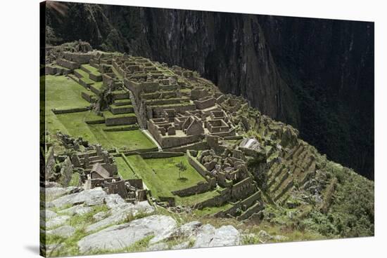 Inca Ruins, Machu Picchu, Unesco World Heritage Site, Peru, South America-Sybil Sassoon-Stretched Canvas