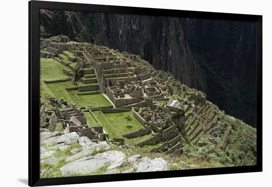 Inca Ruins, Machu Picchu, Unesco World Heritage Site, Peru, South America-Sybil Sassoon-Framed Photographic Print