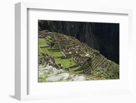 Inca Ruins, Machu Picchu, Unesco World Heritage Site, Peru, South America-Sybil Sassoon-Framed Photographic Print