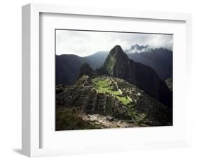 Inca Site, Machu Picchu, Unesco World Heritage Site, Peru, South America-Rob Cousins-Framed Photographic Print