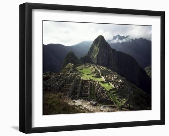 Inca Site, Machu Picchu, Unesco World Heritage Site, Peru, South America-Rob Cousins-Framed Photographic Print