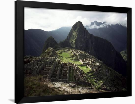 Inca Site, Machu Picchu, Unesco World Heritage Site, Peru, South America-Rob Cousins-Framed Photographic Print