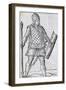 Inca Soldier, Engraving from of Ancient and Modern Dress of Diverse Parts of World, 1589-Cesare Vecellio-Framed Giclee Print