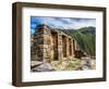 Inca Temple Ruins, Ollantaytambo, Sacred Valley, Cusco Region, Peru, South America-Karol Kozlowski-Framed Photographic Print