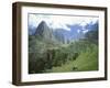 Inca Terraces and Ruins, Machu Picchu, Unesco World Heritage Site, Peru, South America-Oliviero Olivieri-Framed Photographic Print