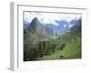 Inca Terraces and Ruins, Machu Picchu, Unesco World Heritage Site, Peru, South America-Oliviero Olivieri-Framed Photographic Print