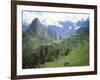 Inca Terraces and Ruins, Machu Picchu, Unesco World Heritage Site, Peru, South America-Oliviero Olivieri-Framed Photographic Print
