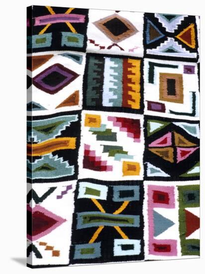 Incan Rug, Cuzco, Peru-Bill Bachmann-Stretched Canvas