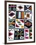 Incan Rug, Cuzco, Peru-Bill Bachmann-Framed Photographic Print