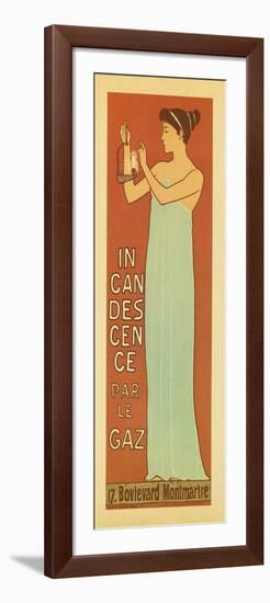 Incandescent Gas For Lighting-Maurice Realier-Dumas-Framed Premium Giclee Print