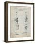 Incandescent Lamp Socket Patent-Cole Borders-Framed Art Print