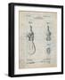 Incandescent Lamp Socket Patent-Cole Borders-Framed Art Print