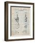 Incandescent Lamp Socket Patent-Cole Borders-Framed Art Print