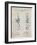 Incandescent Lamp Socket Patent-Cole Borders-Framed Art Print