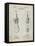 Incandescent Lamp Socket Patent-Cole Borders-Framed Stretched Canvas