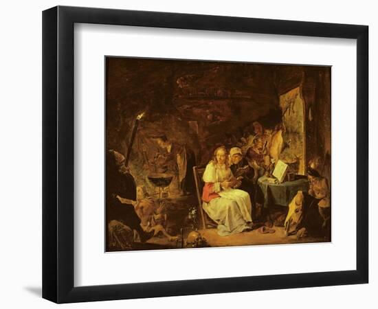 Incantation Scene-David the Younger Teniers-Framed Premium Giclee Print