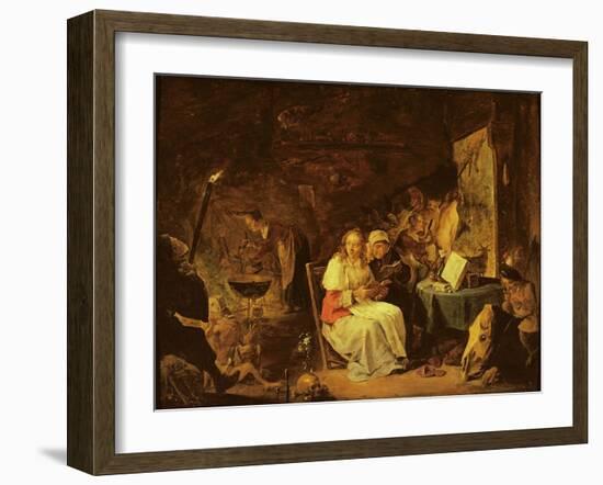 Incantation Scene-David the Younger Teniers-Framed Giclee Print