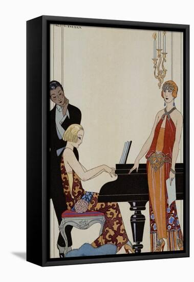 Incantation-Georges Barbier-Framed Stretched Canvas