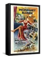 Incendiary Blonde, Betty Hutton, Arturo de C—rdova Cordova, 1945, USA-null-Framed Stretched Canvas