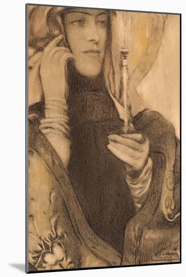 Incense, 1917-Fernand Khnopff-Mounted Giclee Print