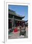 Incense Burner and Statue of Confucius-null-Framed Giclee Print