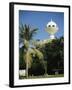 Incense Burner Lookout Tower, Built to Celebrate Oman's 20th National Day, Riyam Park, Muscat, Oman-Ken Gillham-Framed Photographic Print