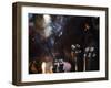 Incense burning at a Hindu temple in New Delhi, India, Asia-Matthew Williams-Ellis-Framed Photographic Print