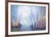 Incense Burning at Shwedagon Paya (Shwedagon Pagoda), Yangon (Rangoon), Myanmar (Burma), Asia-Lee Frost-Framed Photographic Print