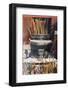 Incense Burning at Taoist Donyue Temple, Chaoyang District, Beijing, China, Asia-Christian Kober-Framed Photographic Print