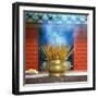 Incense Burning-Reed Kaestner-Framed Photographic Print