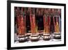 Incense, Quan Am Pagoda-Bruno Morandi-Framed Photographic Print