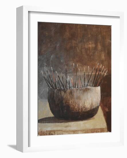 Incense Sticks 2-Lincoln Seligman-Framed Giclee Print