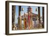 Incense Sticks at Ten Thousand Buddhas Monastery, Shatin, New Territories, Hong Kong, China, Asia-Ian Trower-Framed Photographic Print