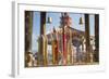 Incense Sticks at Ten Thousand Buddhas Monastery, Shatin, New Territories, Hong Kong, China, Asia-Ian Trower-Framed Photographic Print