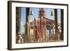 Incense Sticks at Ten Thousand Buddhas Monastery, Shatin, New Territories, Hong Kong, China, Asia-Ian Trower-Framed Photographic Print