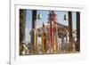 Incense Sticks at Ten Thousand Buddhas Monastery, Shatin, New Territories, Hong Kong, China, Asia-Ian Trower-Framed Photographic Print