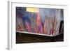 Incense Sticks-George Oze-Framed Photographic Print