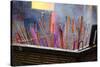 Incense Sticks-George Oze-Stretched Canvas