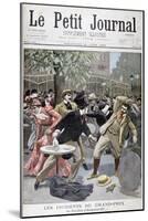 Incident at the Grand-Prix, Pavillion D'Armenonville, France, 1899-Eugene Damblans-Mounted Giclee Print