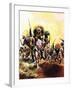 Incident from King Solomon's Mines-Don Lawrence-Framed Giclee Print